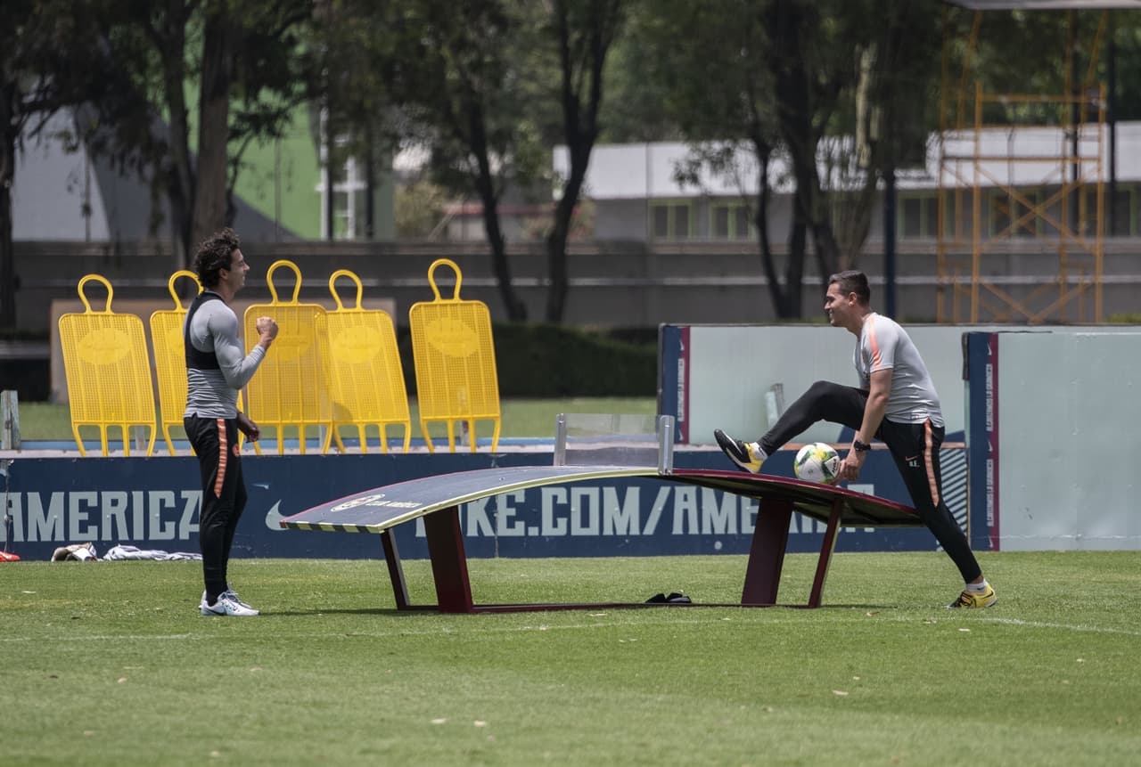 El buen ambiente fue la constante en la preparación de América con miras a su partido de Semifinal contra Xolos de Tijuana por la Copa MX, el primer torneo en el que se quiere coronar en 2019.