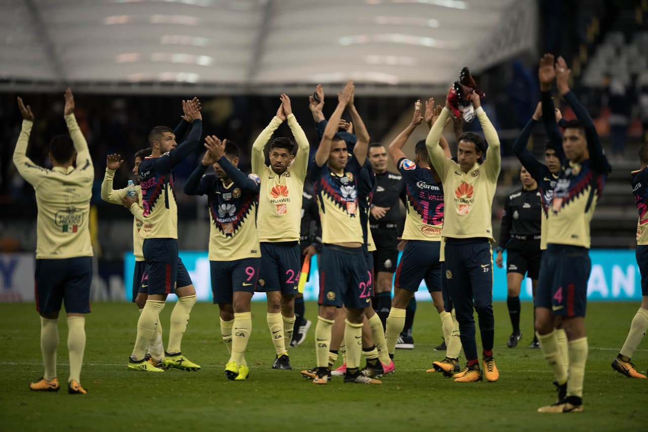 Los rostros del América irradían confianza y felicidad, en un excelente momento que vive el equipo en la Liga y ahora también en la Copa.