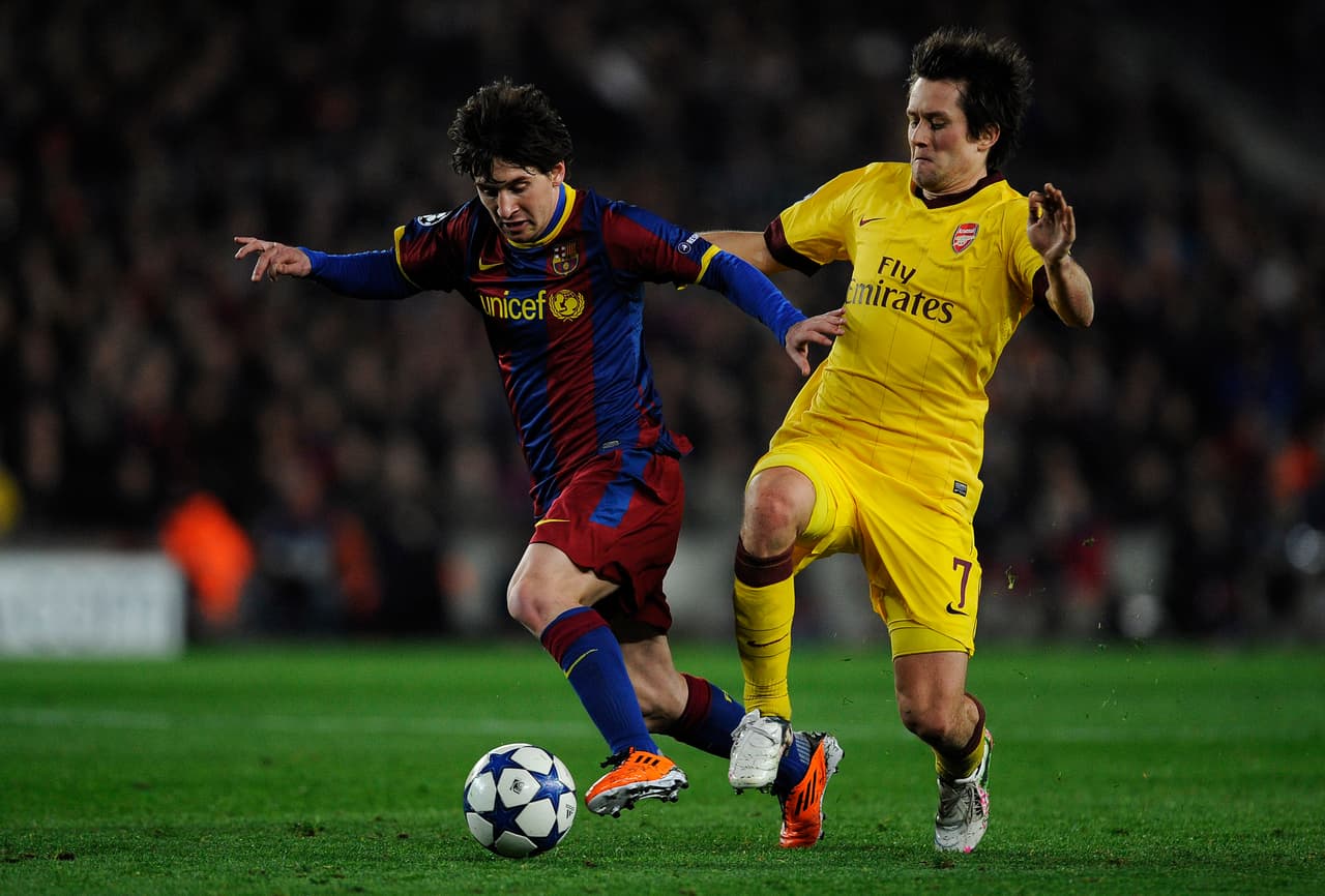 El Barcelona ganó sus dos anteriores eliminatorias contra el Arsenal, en la temporada 2009/10 (6-3 global) y 2010/11 (4-3).