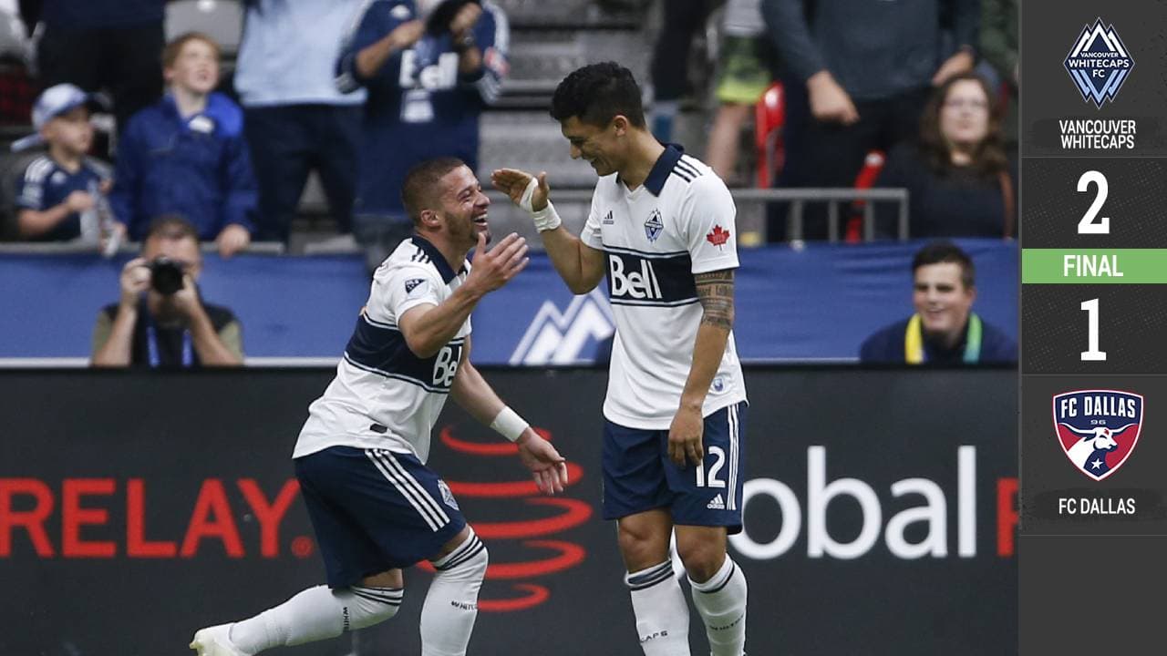 La gran pegada de Vancouver Whitecaps fulmina al FC Dallas