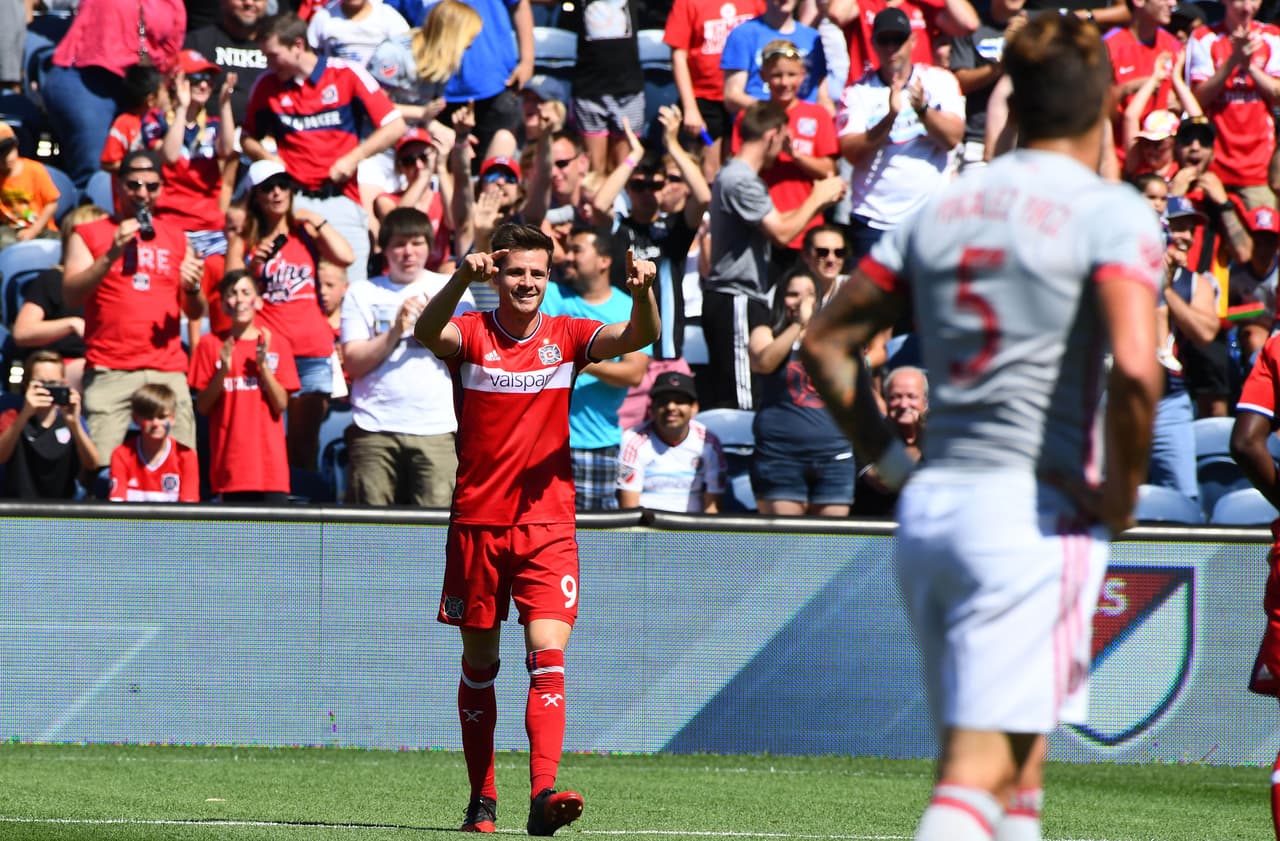 El argentino Luis Solignac encaminó el triunfo del Chicago Fire ante Atlanta United