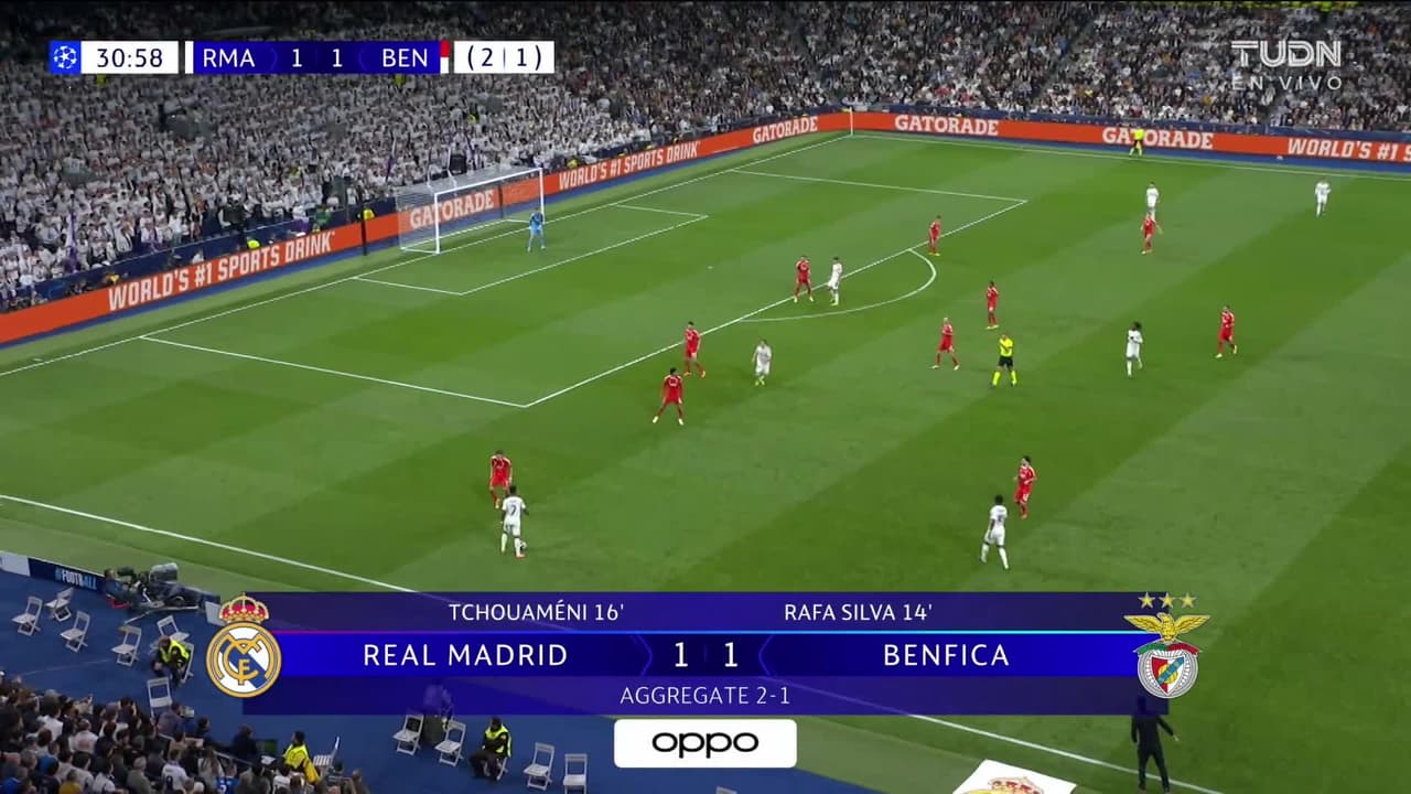 ¡GOL!  anota para Real Madrid. Arda Güler