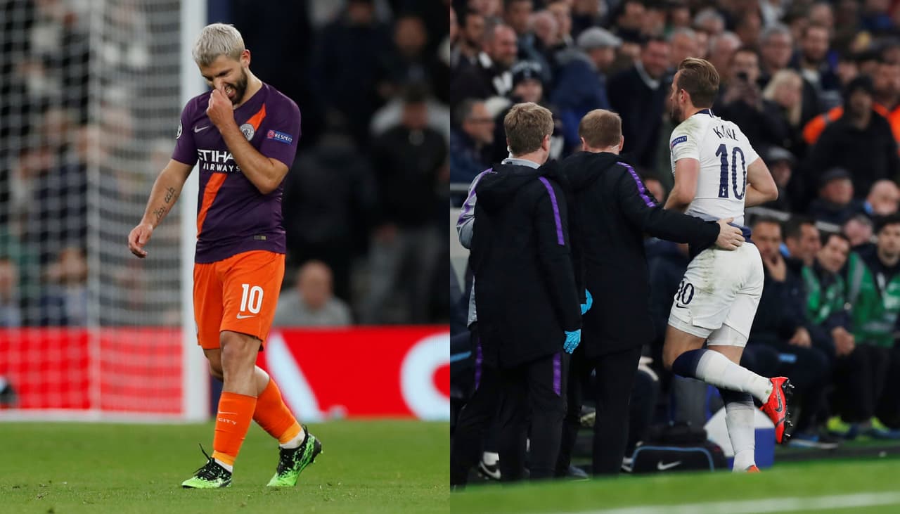 La actuación de Harry Kane (der.) y de Sergio Agüero (izq.) era de los más esperado de la noche, pero el duelo de cracks en la Champions League pasó desapercibido en el triunfo del local por 1-0 en Cuartos de Final.