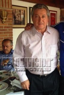 Víctor Vucetich comió esta tarde con el presidente de Chivas, Juan Manuel Herrero.