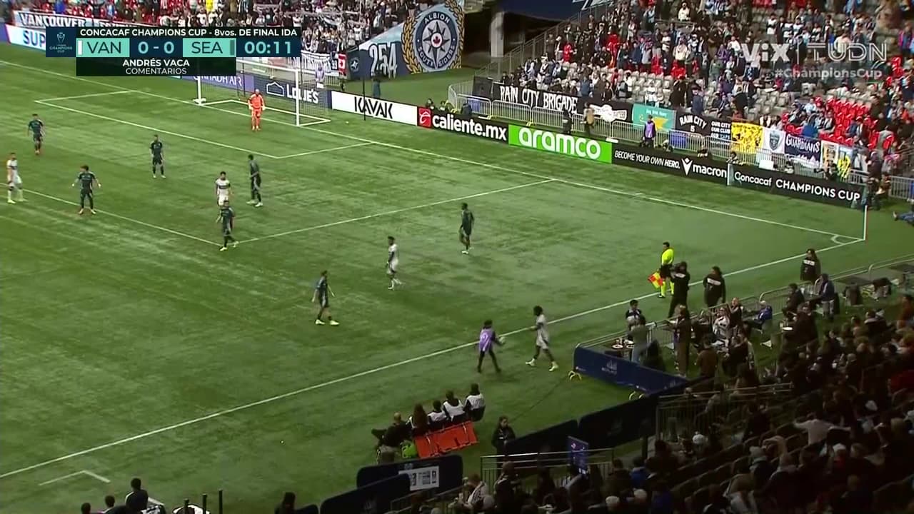 ¡En VIVO! Whitecaps vs Seattle Sounders de la Concacaf Champions Cup