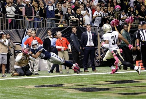 Las mejores tomas del duelo entre los Cowboys y los Saints en la Semana 4 de la NFL.