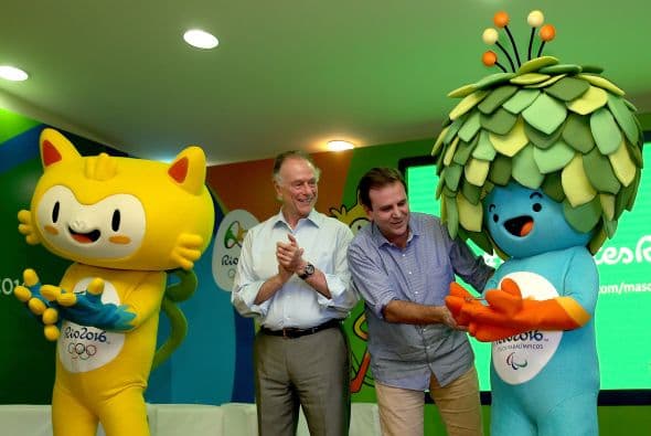 Las dos mascotas fueron presentadas este lunes por el Comité Olímpico Brasileño (COB) en una ceremonia en la que recibieron las llaves de Río de Janeiro de manos del alcalde de la ciudad, Eduardo Paes.