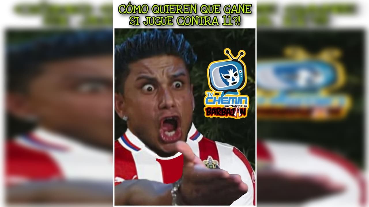 Las Chivas caen 1-0 en su visita al América, y los memes no se tardaron en atacar al cuadro tapatío.