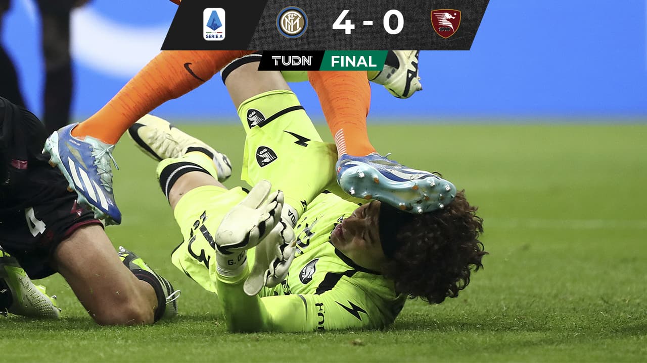 Inter hunde más al Salernitana de Guillermo Ochoa que ya es últmo