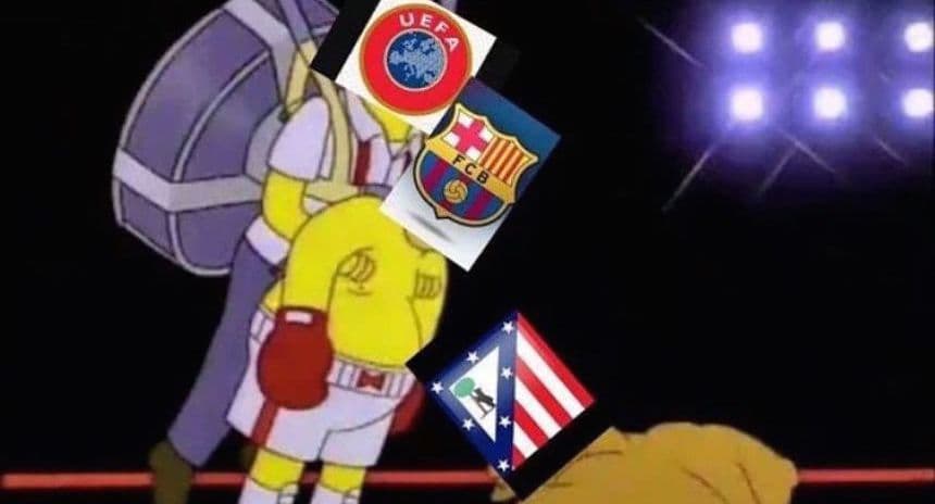 Memes de la caída del Barça ante Atlético