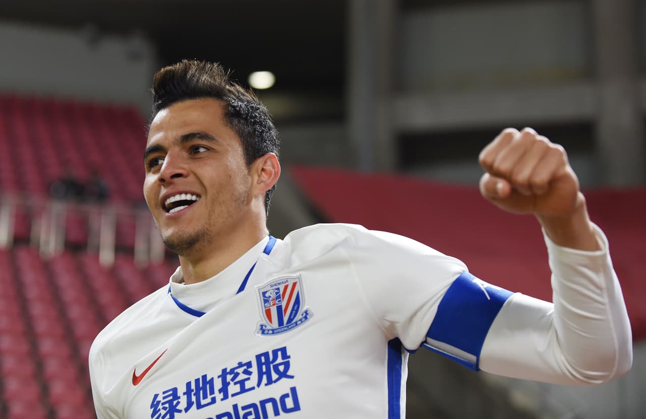 <b>5. Giovanni Moreno</b> (Shanghái Shenhua) - Colombia