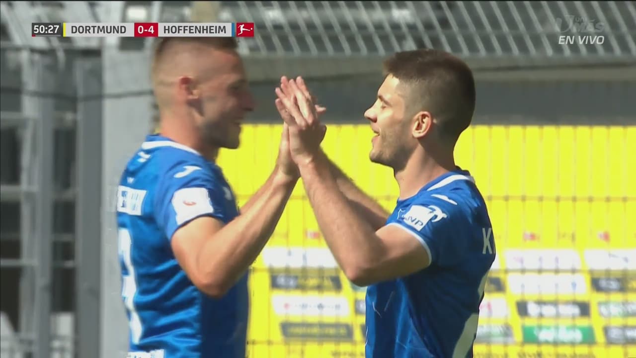 ¡Hoffenheim tiene nuevo héroe! Kramarić no perdona y marca el 4-0 con un penal
