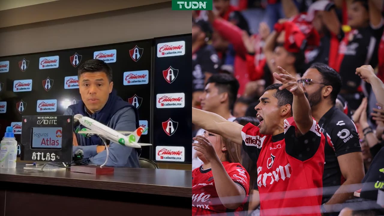 Pineda pide perdón en Atlas por ser goleado: "Siento vergüenza"