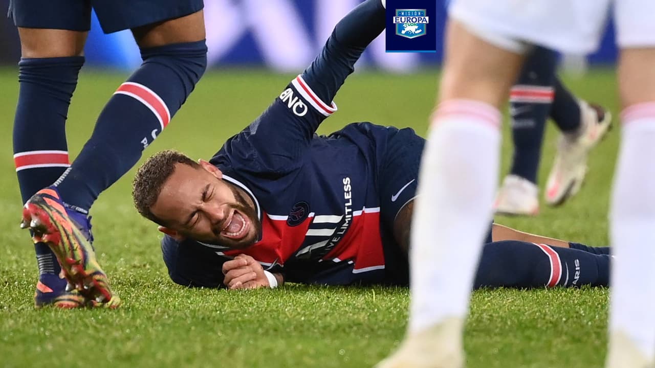 ¿Son coincidencia las lesiones de Neymar para los Octavos de Champions?