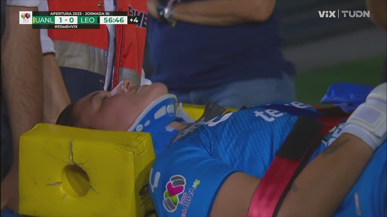 ¡No podrá seguir! Renatta Cota deja el juego por un golpe en la cabeza