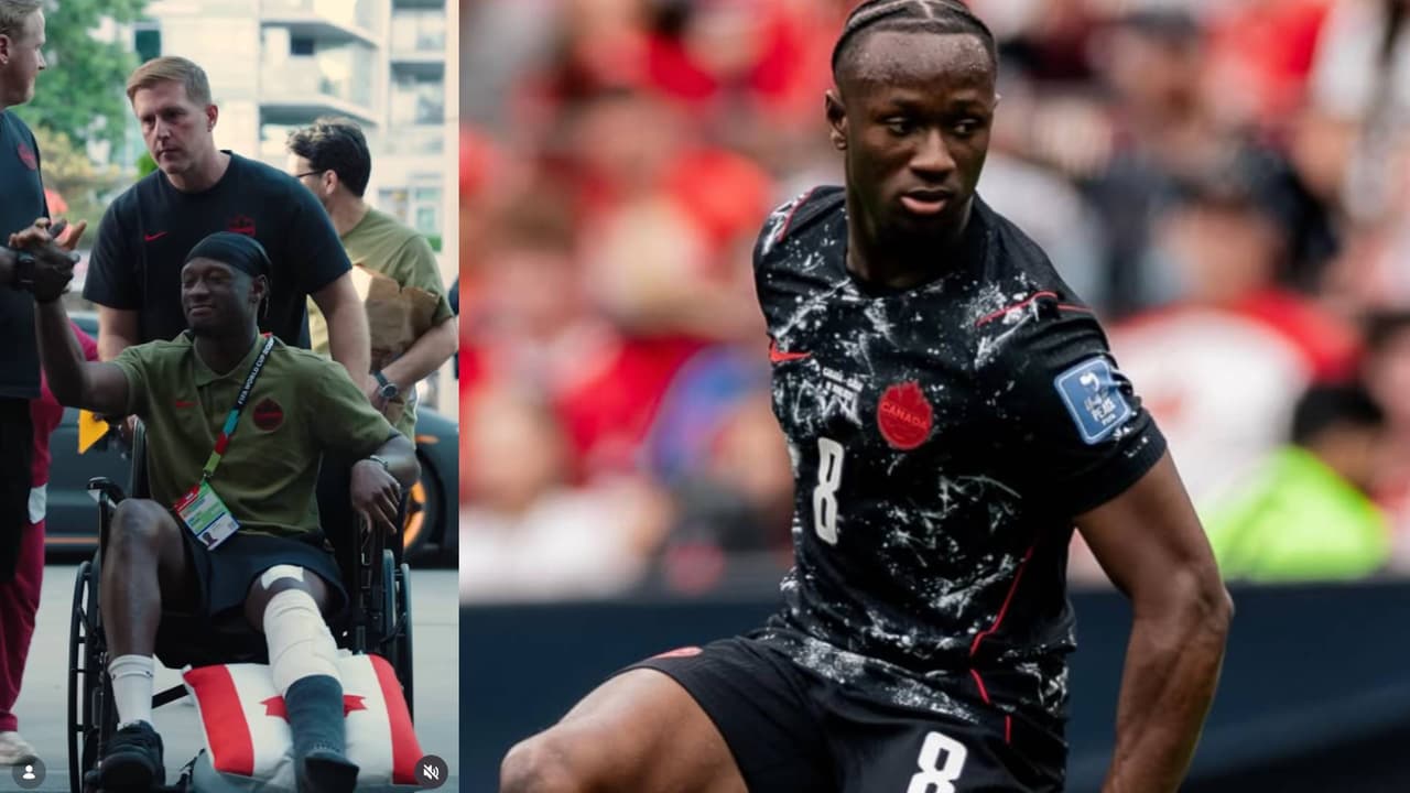 Ismaël Koné reaparece tras su escalofriante fractura y se reencuentra con Canadá