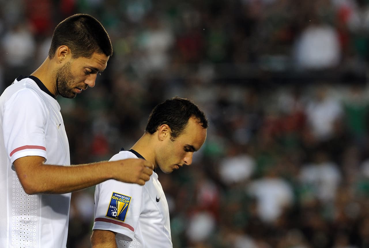 Clint Dempsey y Landon Donovan, referentes de Estados Unidos