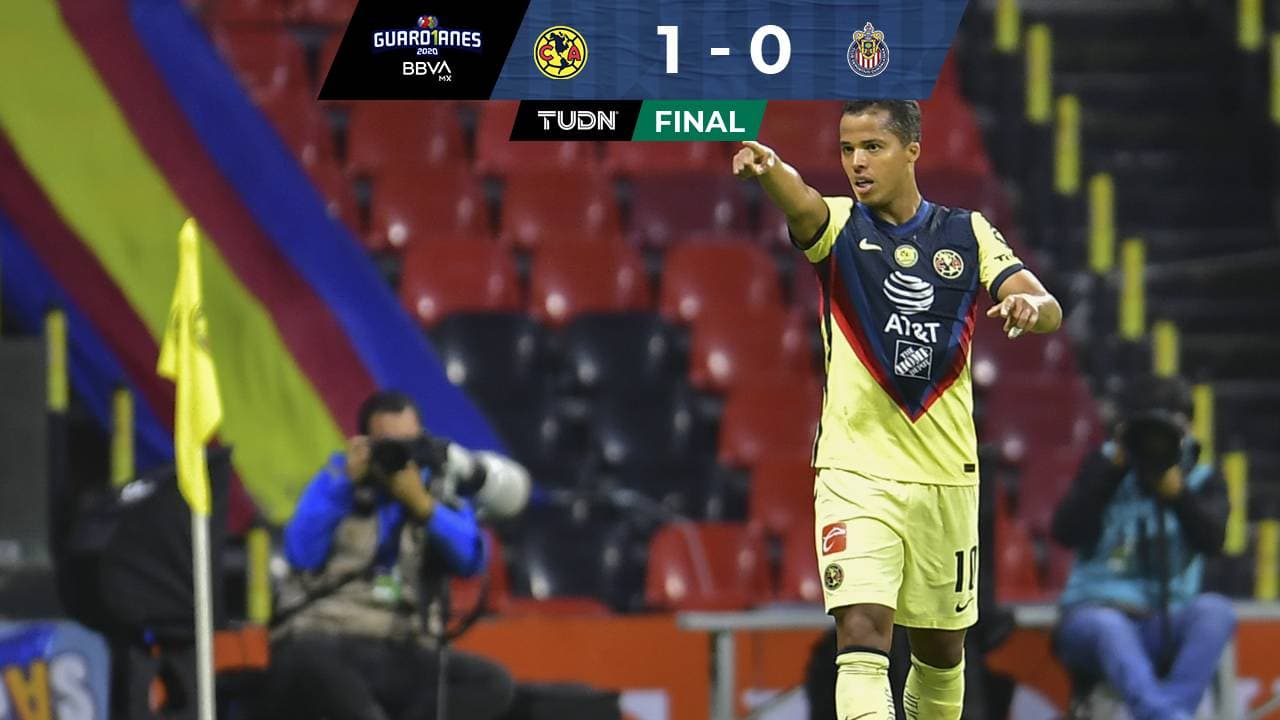América gana con ‘Giol’ de Dos Santos a Chivas