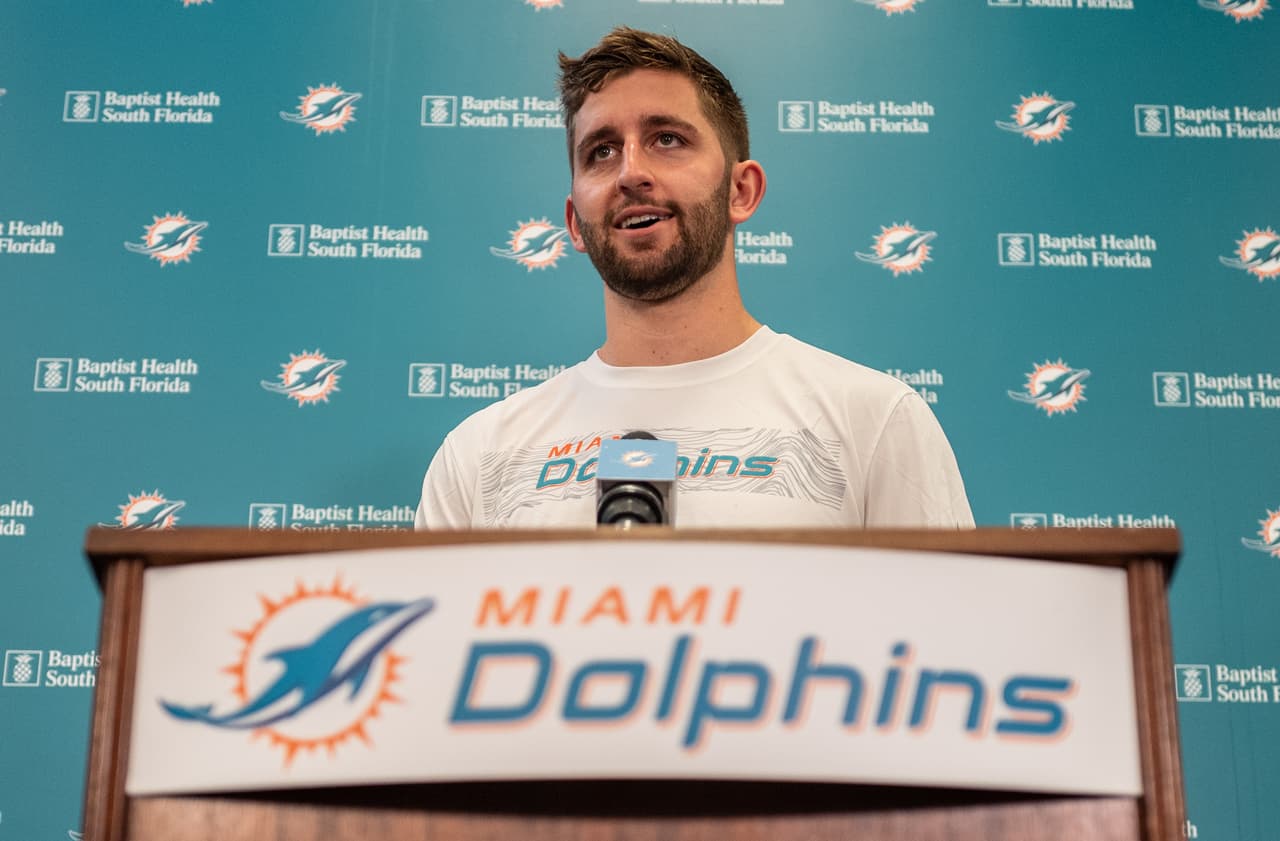 Josh Rosen, listo para pelear por el puesto de quarterback titular en Miami
