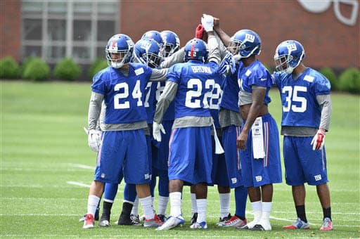 La defensiva Giant (AP-NFL).