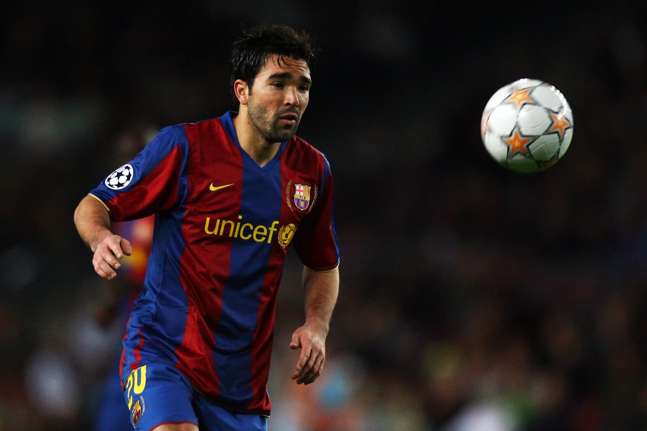 Anderson Luís de Souza 'Deco'. Jugó más de cien partidos de Liga entre 2004 y 2008. Ganó La Liga y la Copa dos ocasiones respectivamente, además de una Champions League.