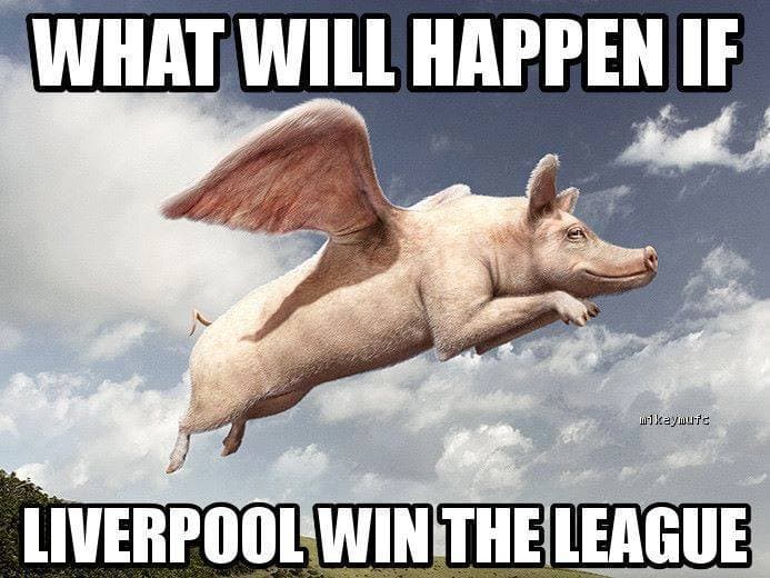 'Lo que pasará si el Liverpool gana la liga'.