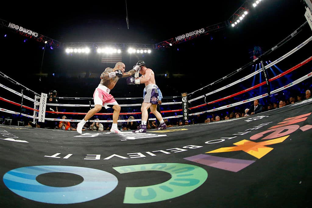 La pelea entre Canelo y el puertorriqueño Miguel Cotto fue el 21 de noviembre de 2015 en el Mandalay Events Center en Paradise, Nevada.