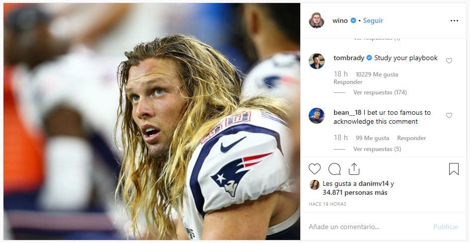 La respuesta de Tom Brady