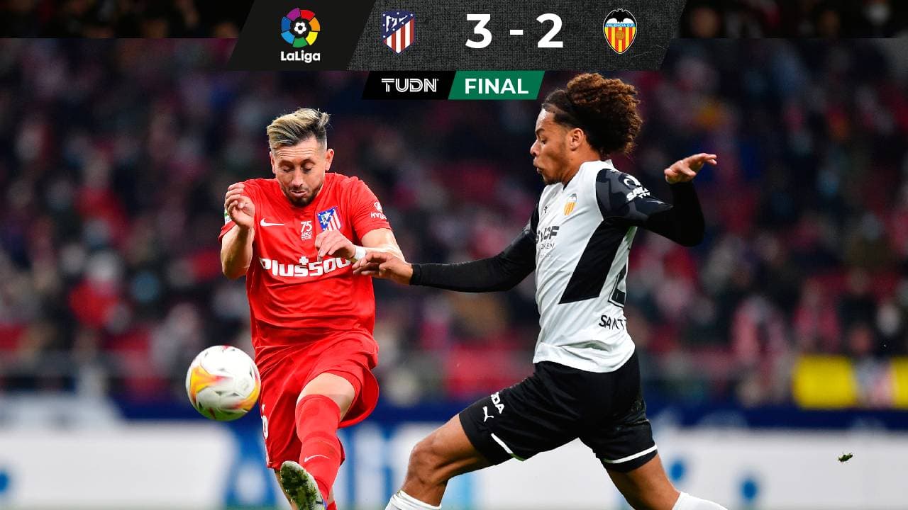 Brutal juego de Héctor Herrera en voltereta espectacular del Atlético