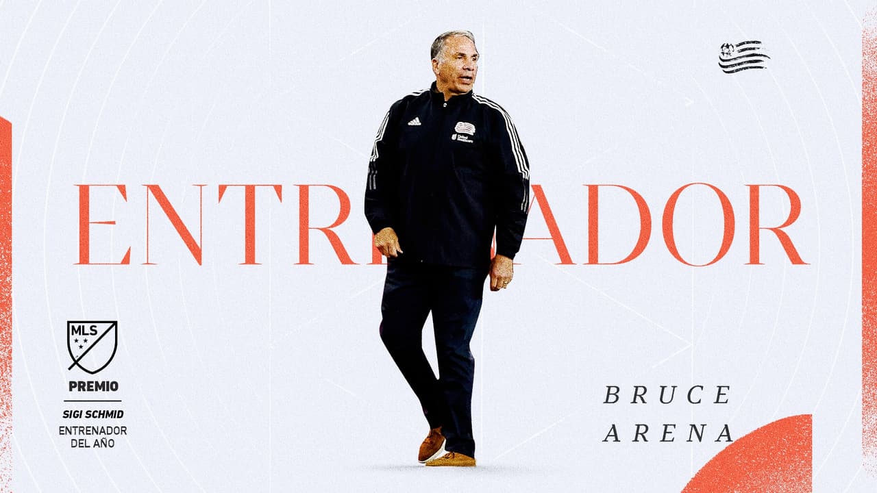 Bruce Arena es elegido como Entrenador del Año 2021 de la MLS