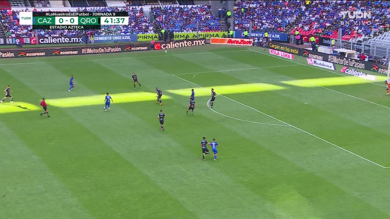 ¡TIRO ATAJADO! disparo por Carlos Rodríguez.