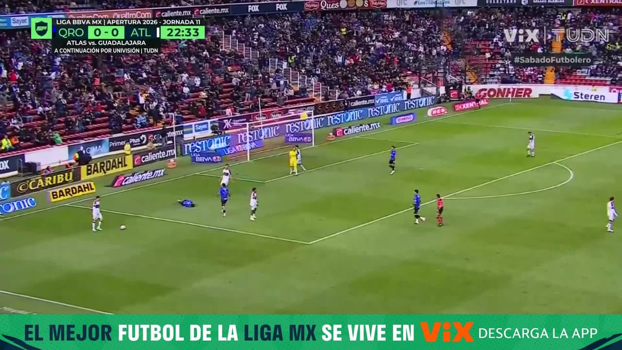 ¡Homenchenko hace un golazo en el Querétaro vs. Atlante!