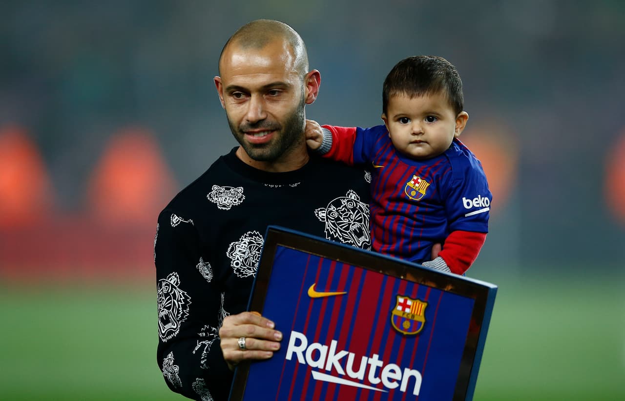 6. Javier Mascherano (Hebei Fortune) - Argentina