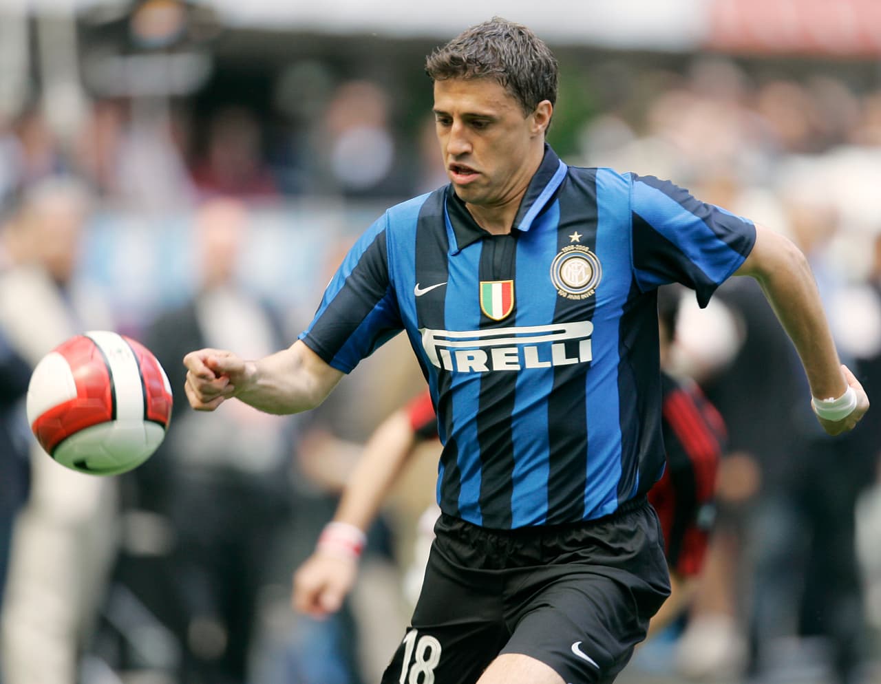 Hernan Crespo realizó esta hazaña en 36 partidos.