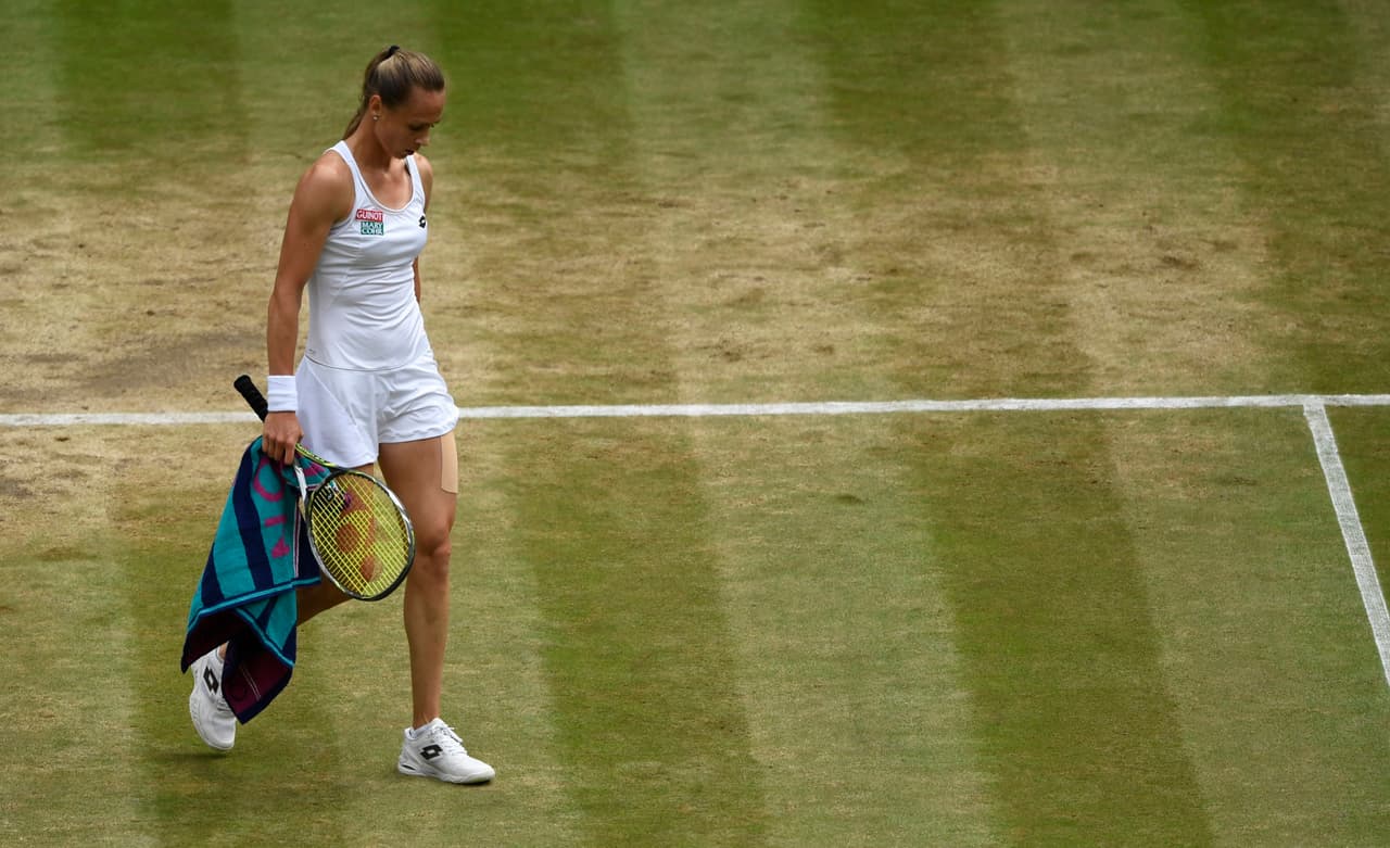Por su parte, Magdalena Rybarikova se despidió de esta manera de la posibilidad de disputar su primera final en un torneo de esta categoría.