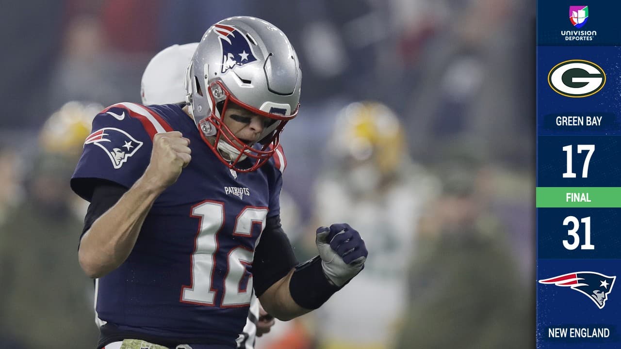 <b>Green Bay 17-31 New England</b>. James White y Josh Gordon fueron clave en el triunfo de los Pats, quitándole algo de protagonismo a Tom Brady y Aaron Rodgers, los actores principales del duelo.