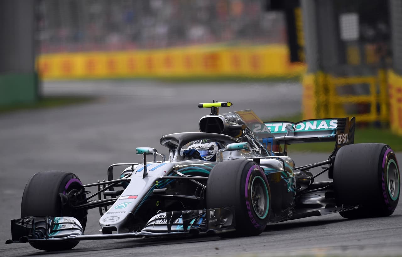 Valtteri Bottas (Mercedes) sufrió un accidente en la tercera ronda de clasificación por lo que partirá en la décima posición.