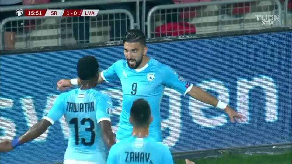 ¡GOOOL! Munas Dabbur anota para Israel