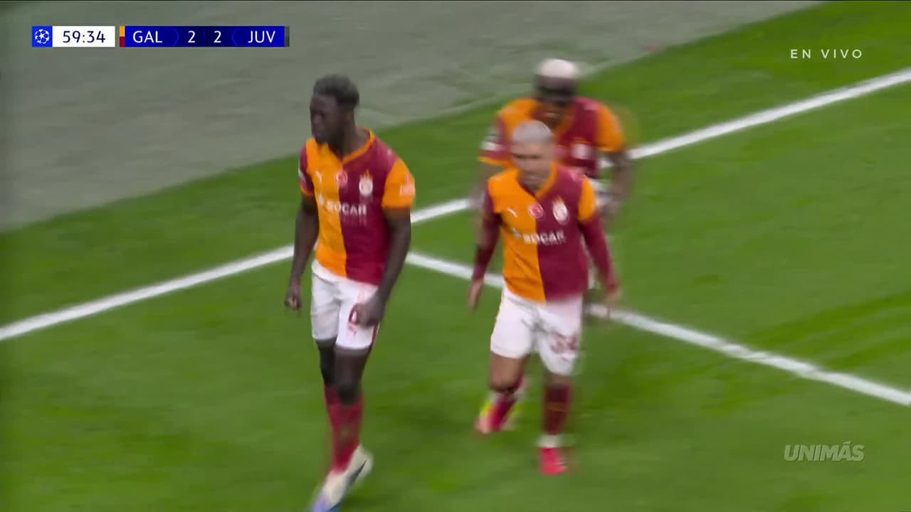 ¡Gol del Galatasaray! El colombiano Sánchez le regresa la ventaja a los turcos