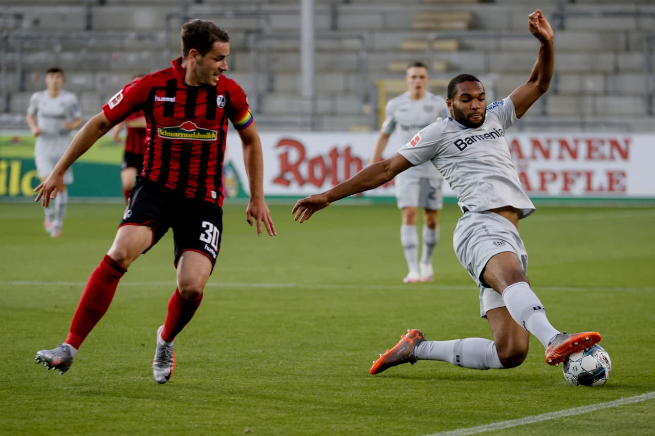 Leverkusen, apenas con la mínima, doblegó al Friburgo en la Bundesliga | En la fecha 29 del máximo circuito del futbol alemán, Friburgo cayó o-1 ante Bayer Leverkusen.