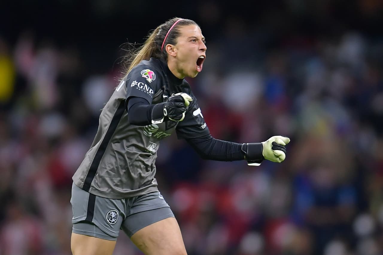 En 9 minutos, América ya ganaba el Clásico con un remate de Sarah Luebbert en el área tras una serie de rebotes.