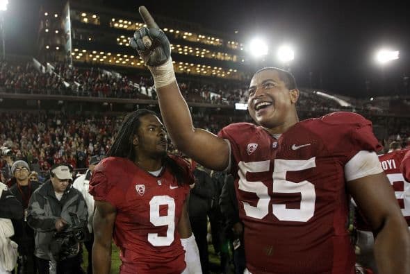4. Jonathan Martin - Stanford - Edad 22 años - Estatura 1.96 m (6'5") - Peso 142 kg (312 lb).