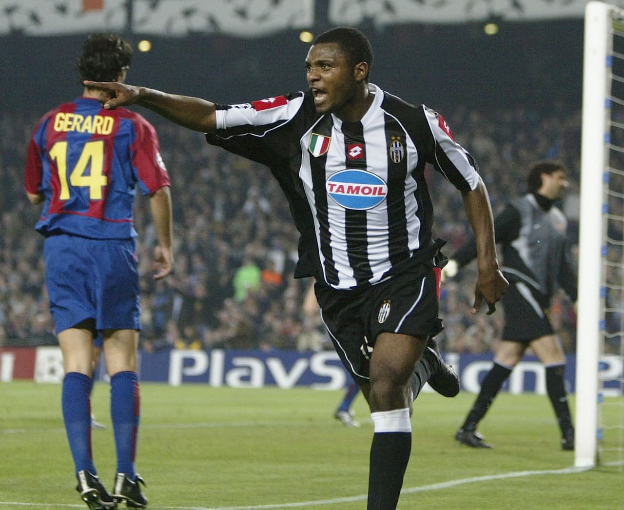 En el mismo 2003 Juventus se vería las caras ante el Barcelona, la vecchia signora dominaría al cuadro culé con un global de 3-2 para mantener su jettatura individual sobre los españoles.
