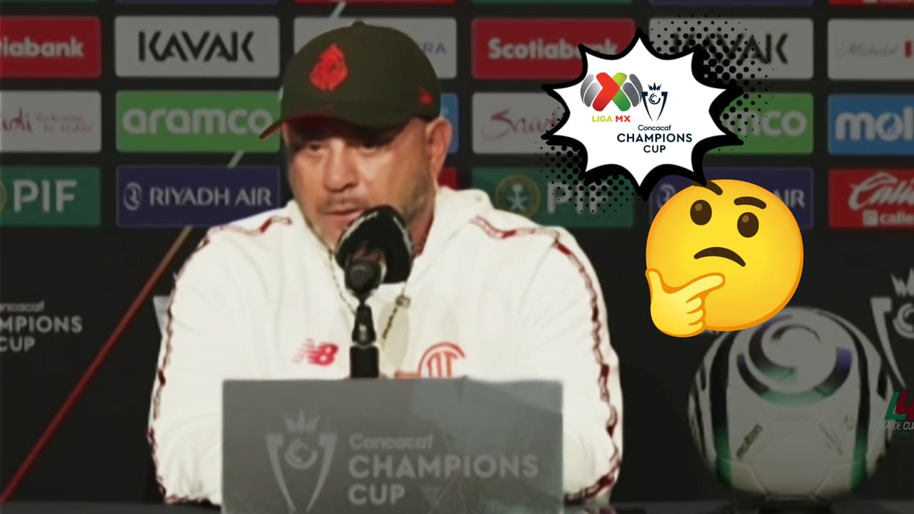 ¡Mohamed revela la prioridad del Toluca! ¿Liga MX o Concacaf Champions Cup?