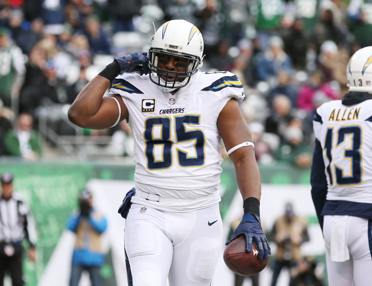 El retorno de una leyenda: Antonio Gates firmó con los Chargers 