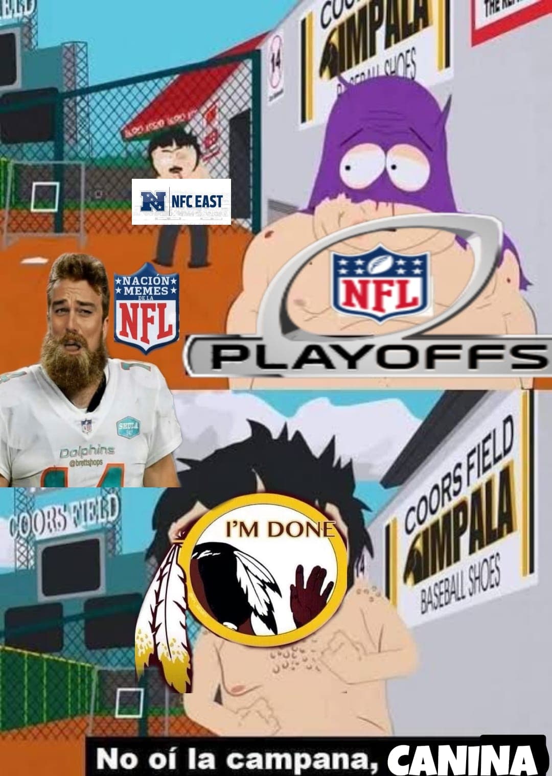 Termina la temporada regular de la NFL y nosotros te regalamos los mejores memes que nos dejo la semana 17.