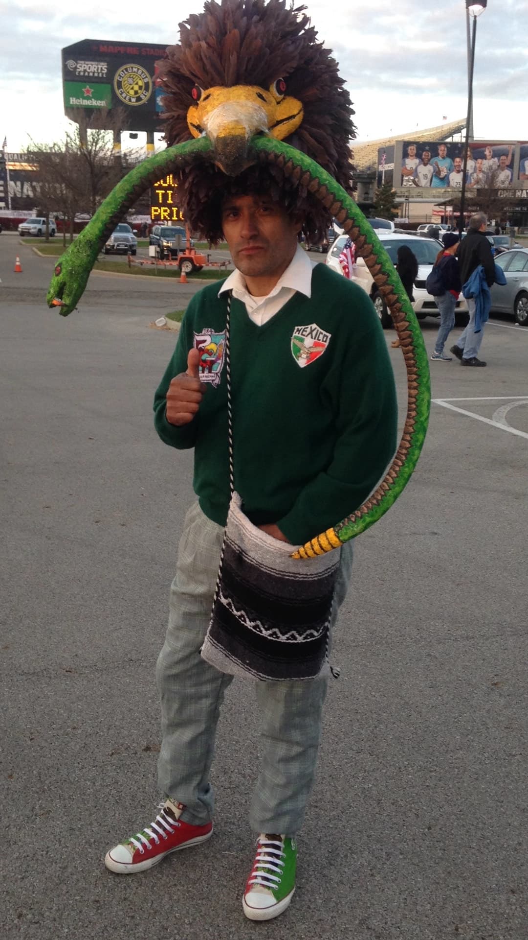 El águila mexicana devorando a la serpiente. Imagen tradicional.