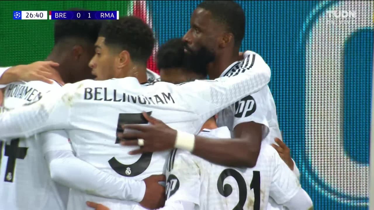 ¡Golazo del Madrid! Rodrygo abre el marcador y marca de pierna izquierda
