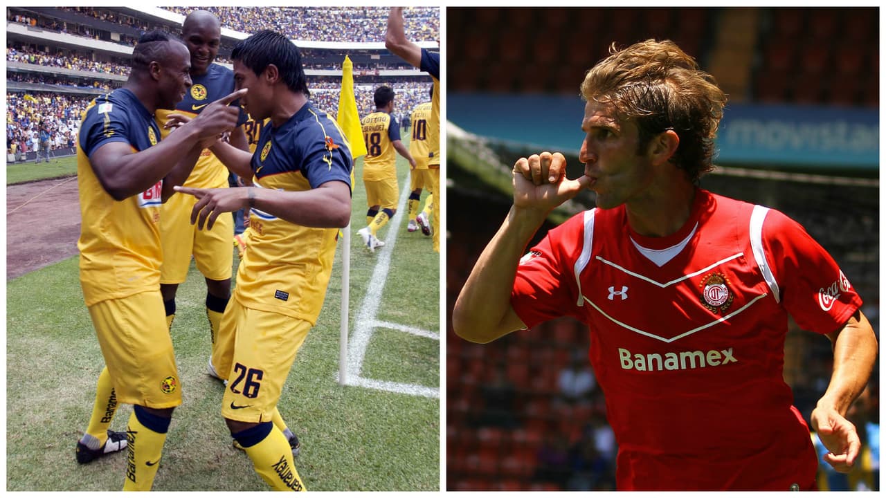 Iván Alonso (Toluca) y Christian Benitez (América) marcaron 14 goles cada uno para compartir el título de goleo en el Clausura 2012.