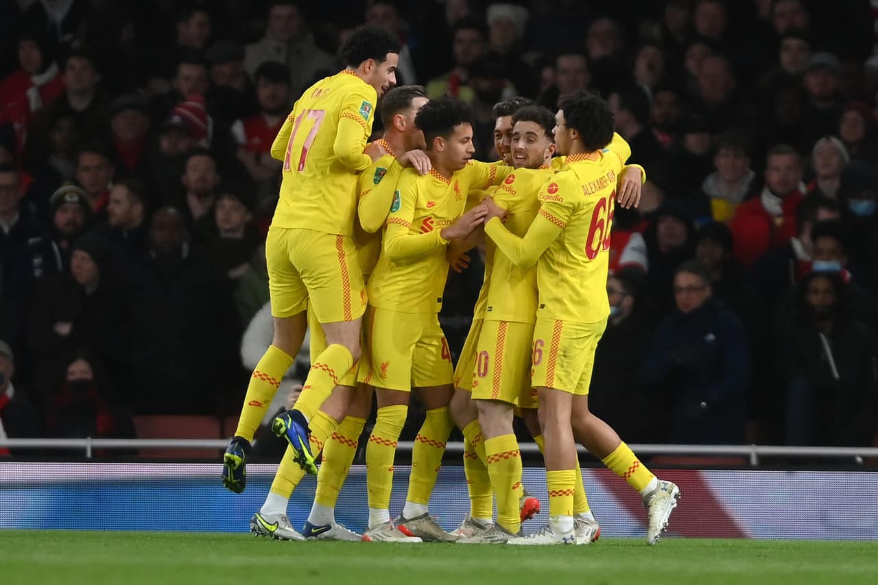 Diogo Jota fue el gran héroe del partido al anotar los dos goles de la victoria.